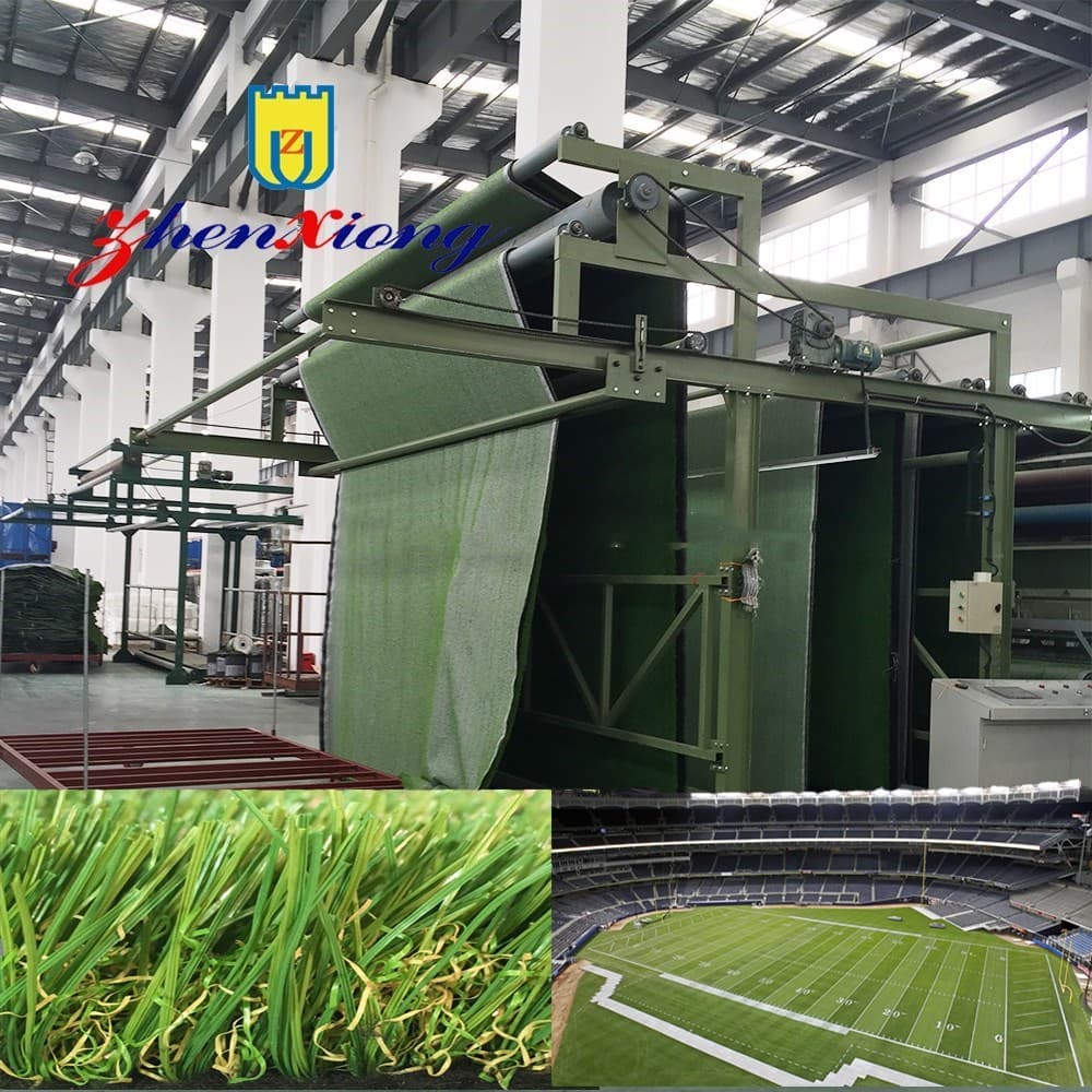 Plastic artificial grass mat_turf making machine